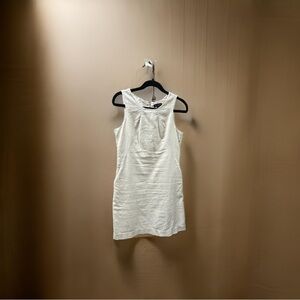 Neutral Dress with pockets. Shimmer gold undertones.